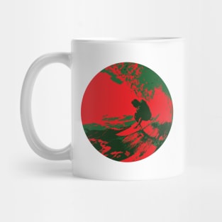 Texas Style Lone Surfer Mug